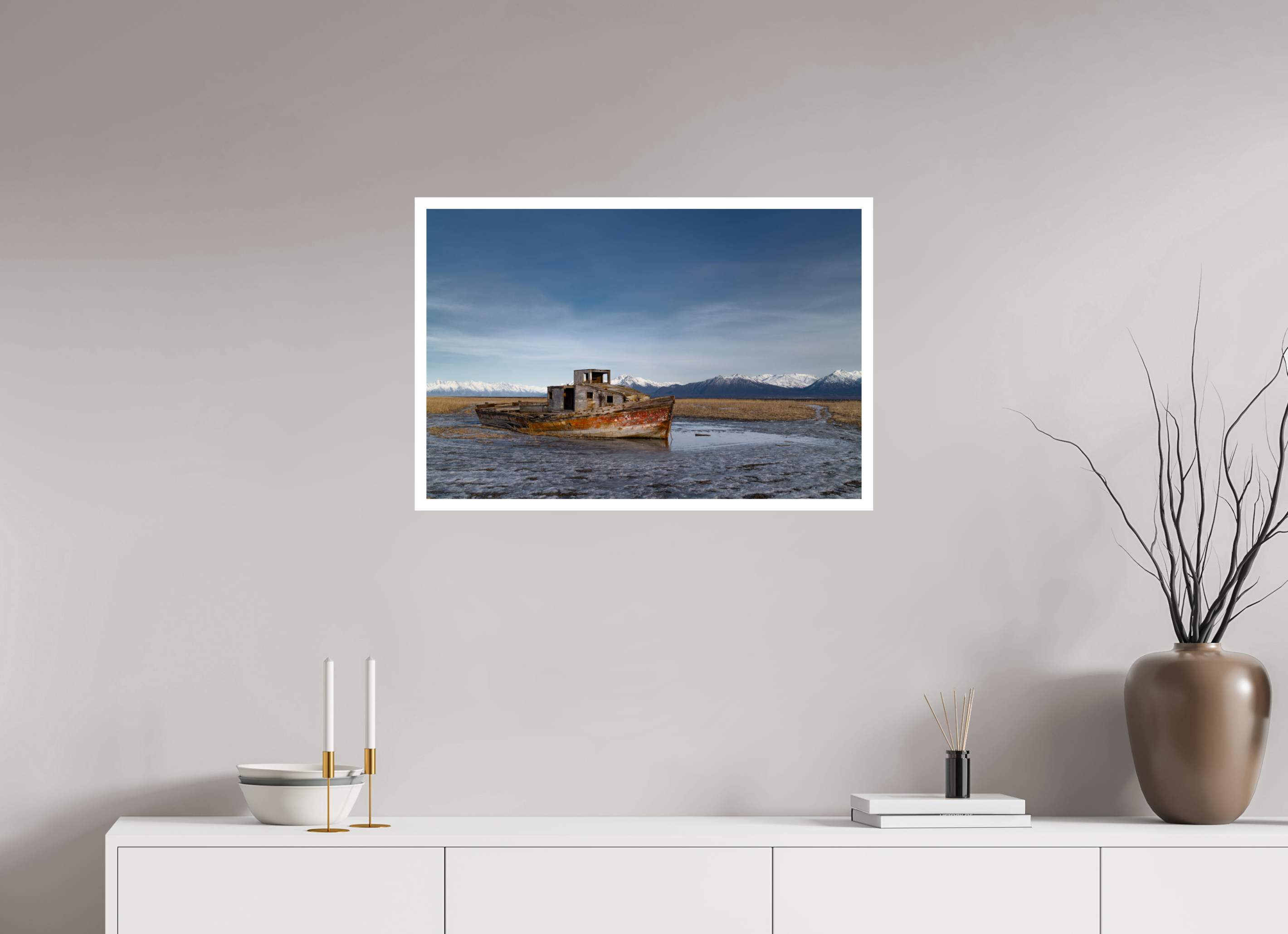 75 x 50 cm, Photo Print On Crystal DP II Stranded