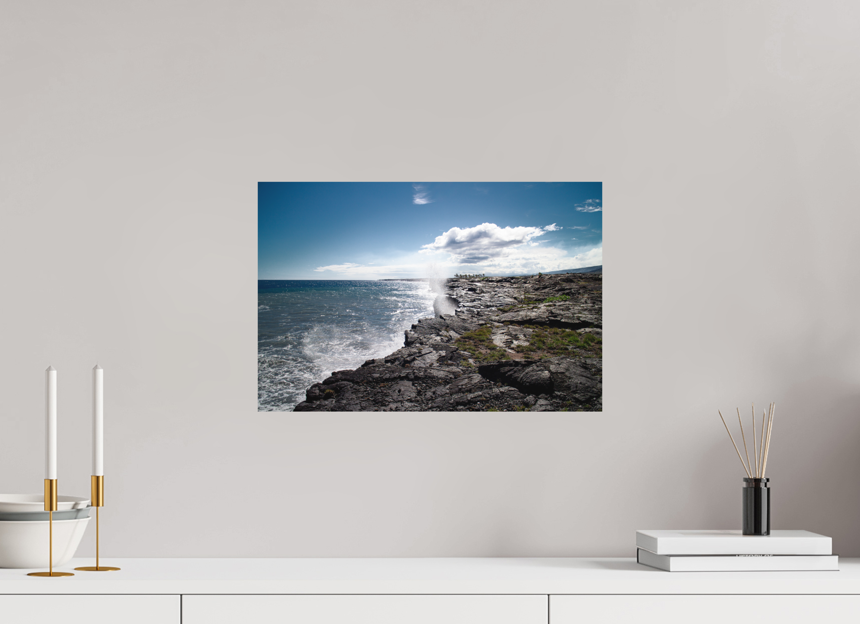 45 x 30 cm, Print on Aluminum Dibond Hawaii