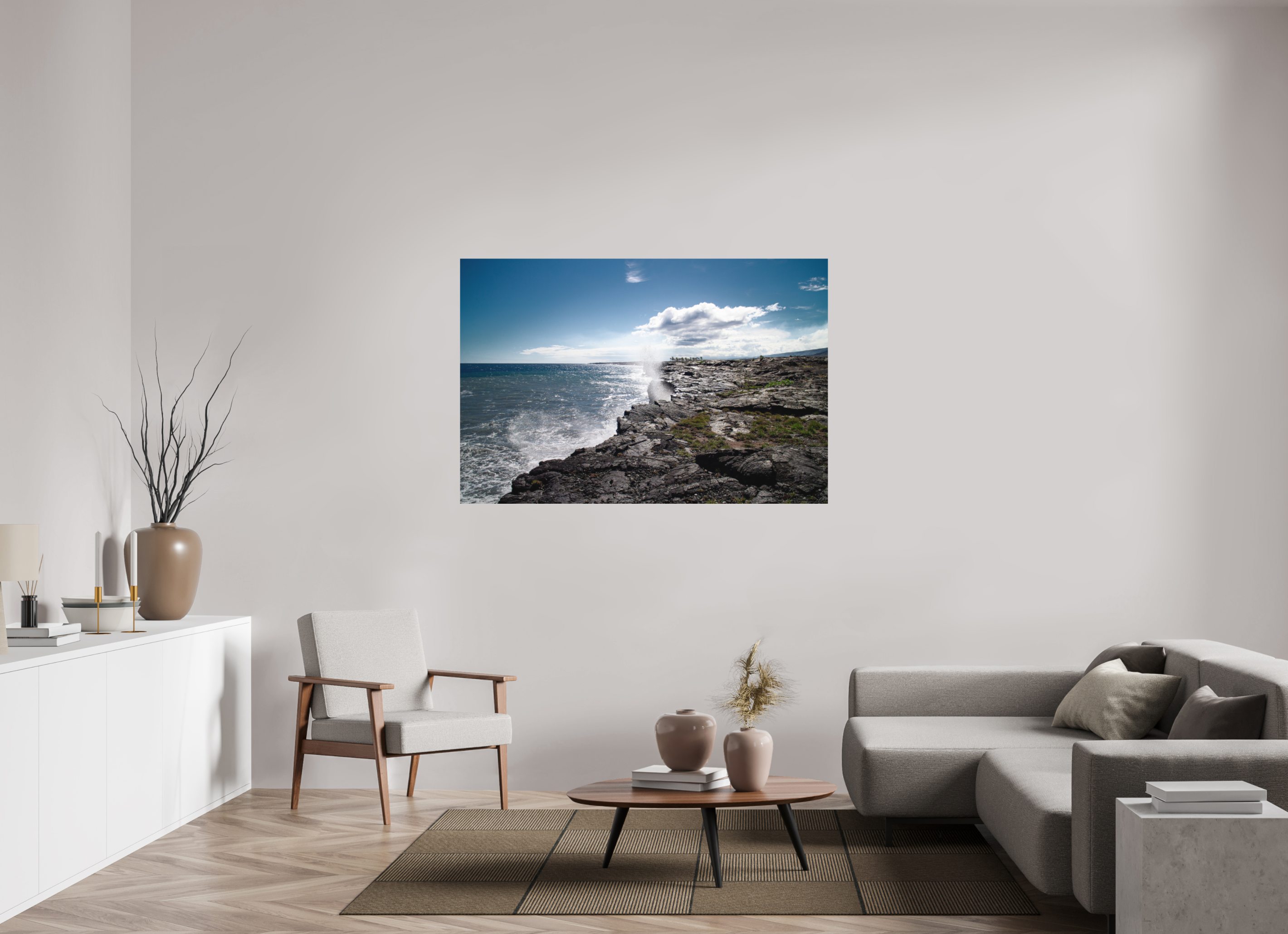 150 x 100 cm, Print on Aluminum Dibond Hawaii