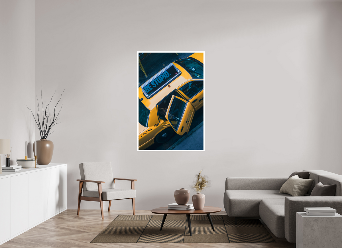 100 x 150 cm, Print On Photo Paper Crystal DP II Taxi