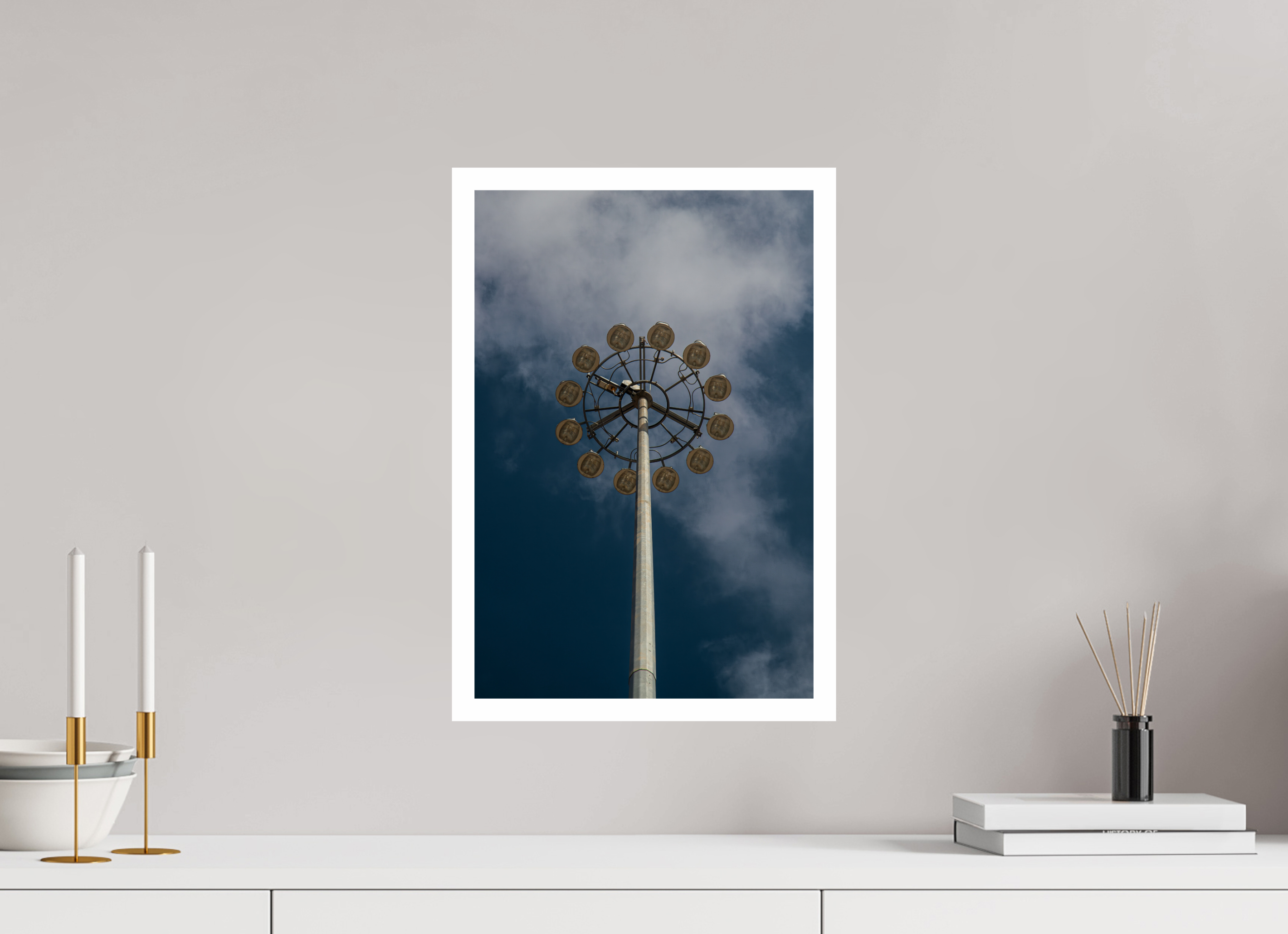 30 x 45 cm, Photo Print On Crystal DP II Urban Flower