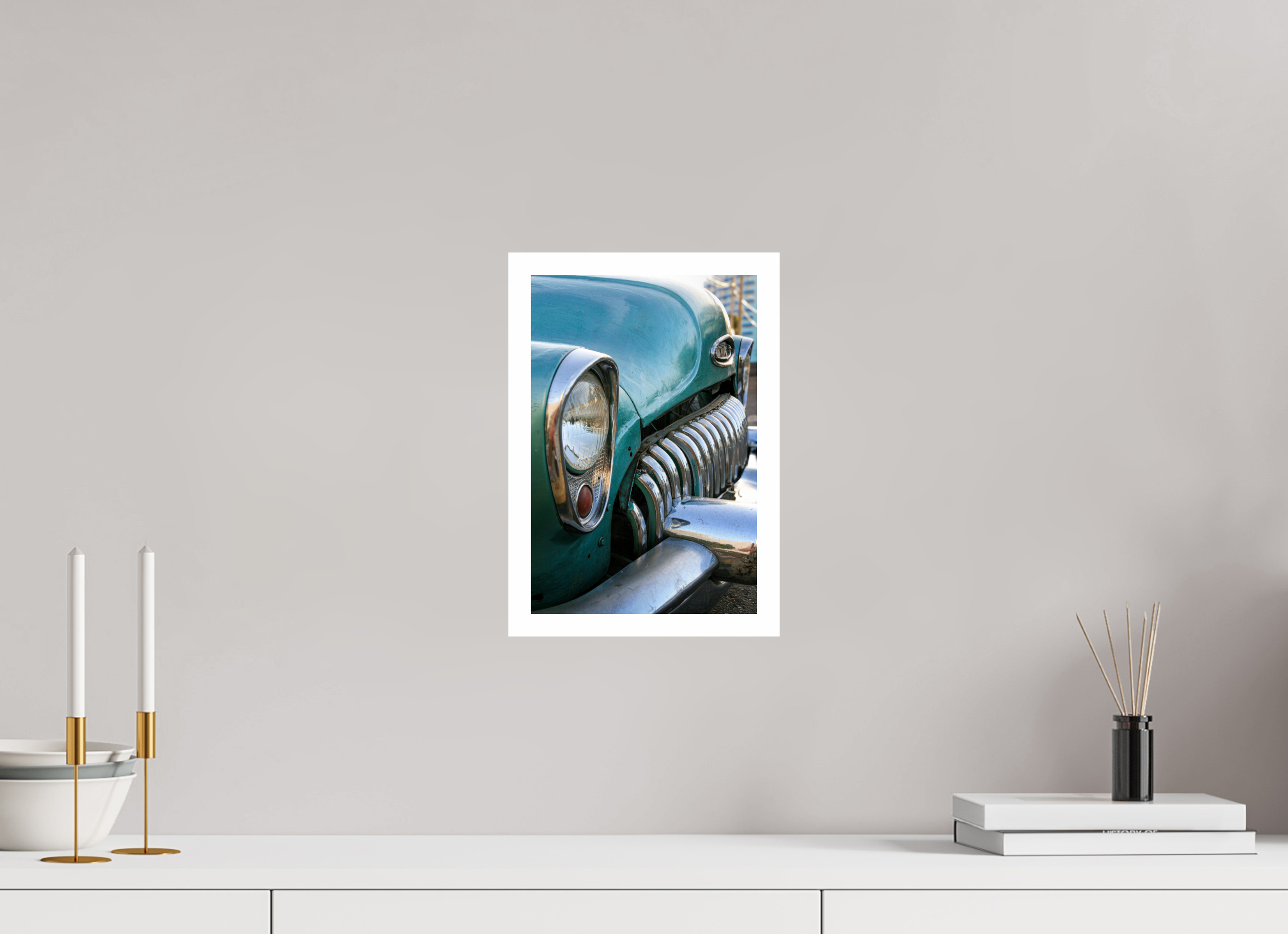 20 x 30 cm, Photo Print On Crystal DP II '53 Buick Special