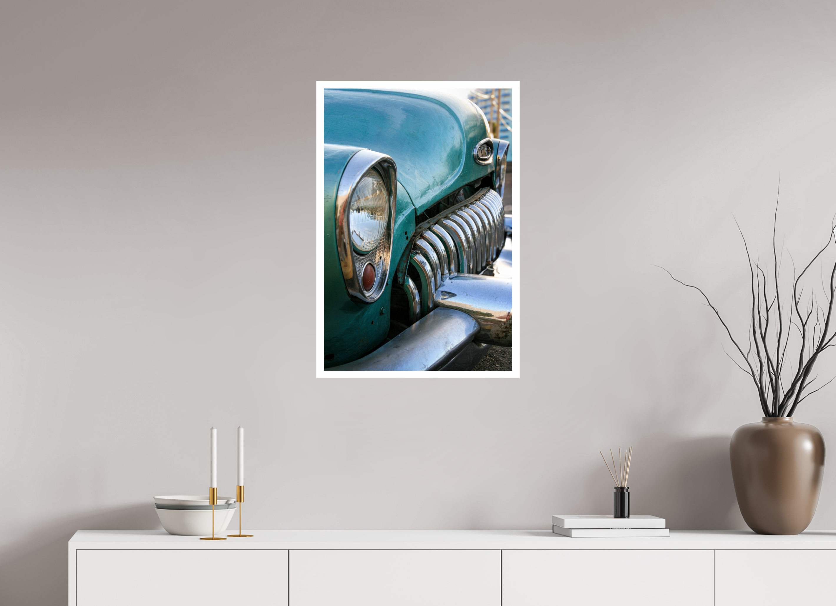 50 x 75 cm, Photo Print On Crystal DP II '53 Buick Special