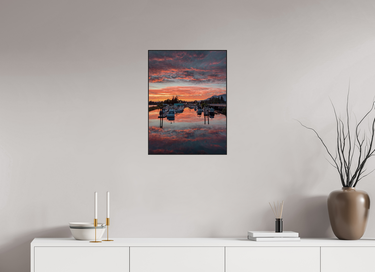 45 x 60 cm, Solid Wood ArtBox Victoria Quay