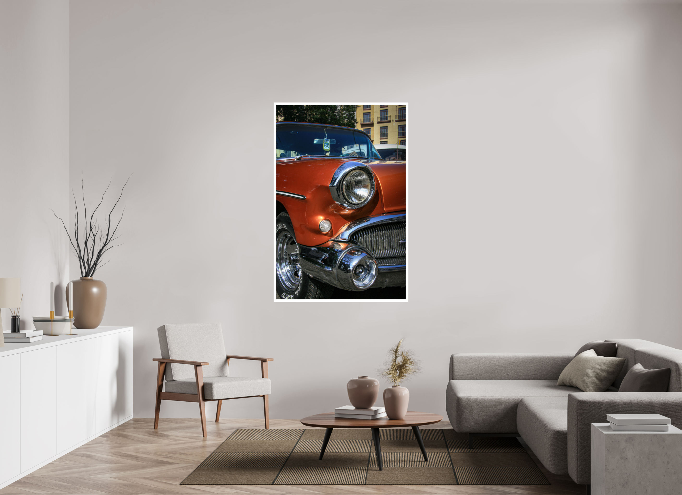 100 x 150 cm, Photo Print On Crystal DP II '55 Buick Roadmaster