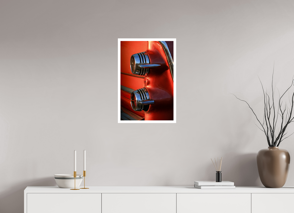 40 x 60 cm, Photo Print On Crystal DP II Tail Light