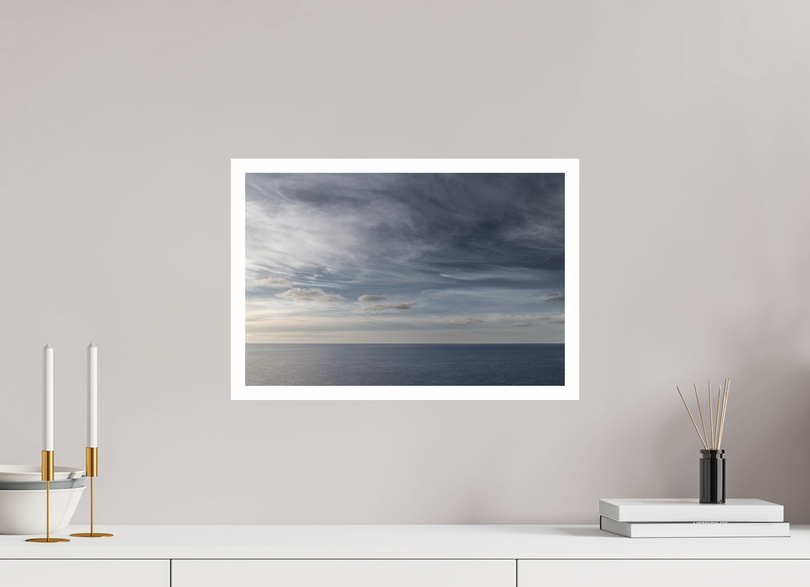 45 x 30 cm, Photo Print On Crystal DP II Ocean