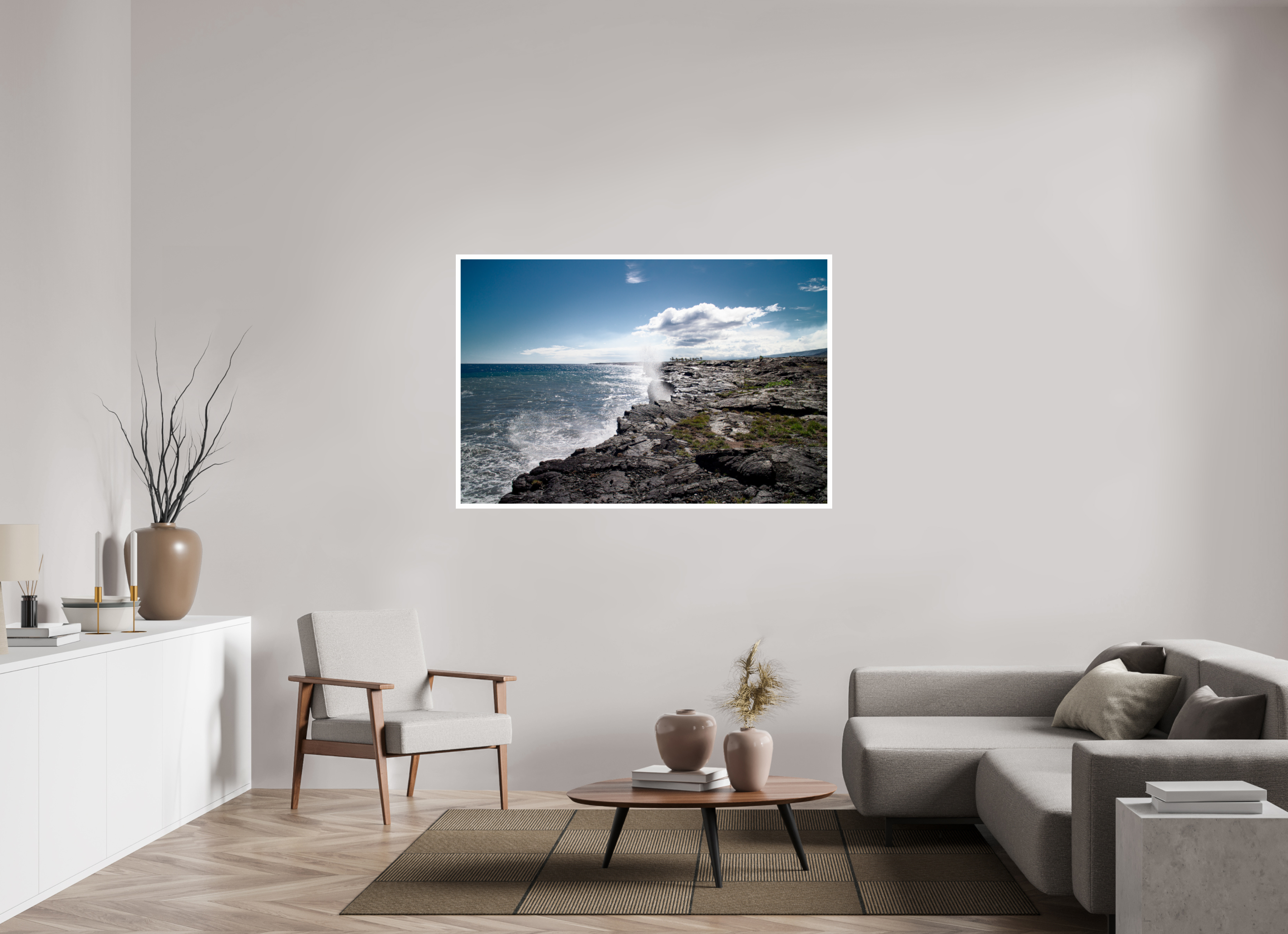 150 x 100 cm, Photo Print On Crystal DP II Hawaii