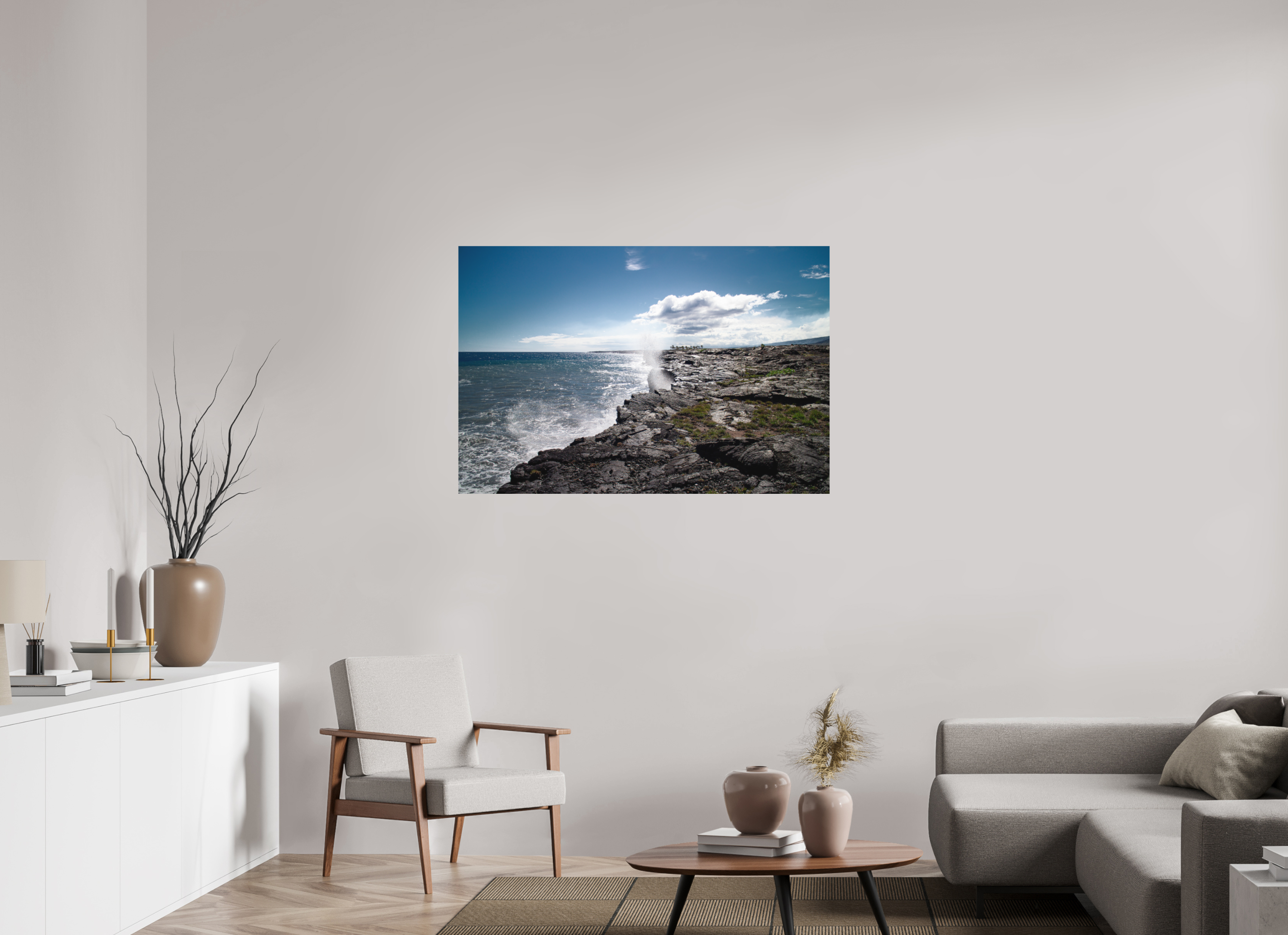 120 x 80 cm, Print on Aluminum Dibond Hawaii