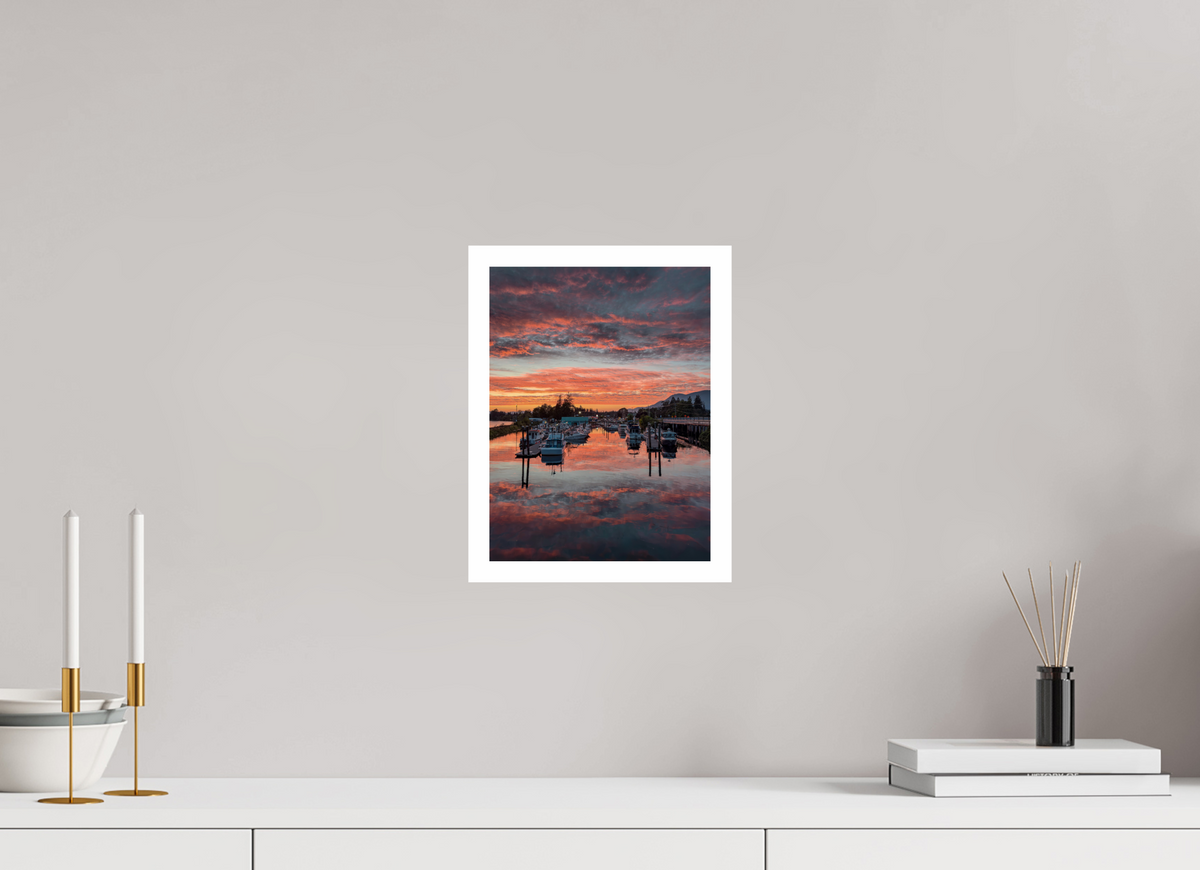 21 x 28 cm, Photo Print On Crystal DP II Victoria Quay