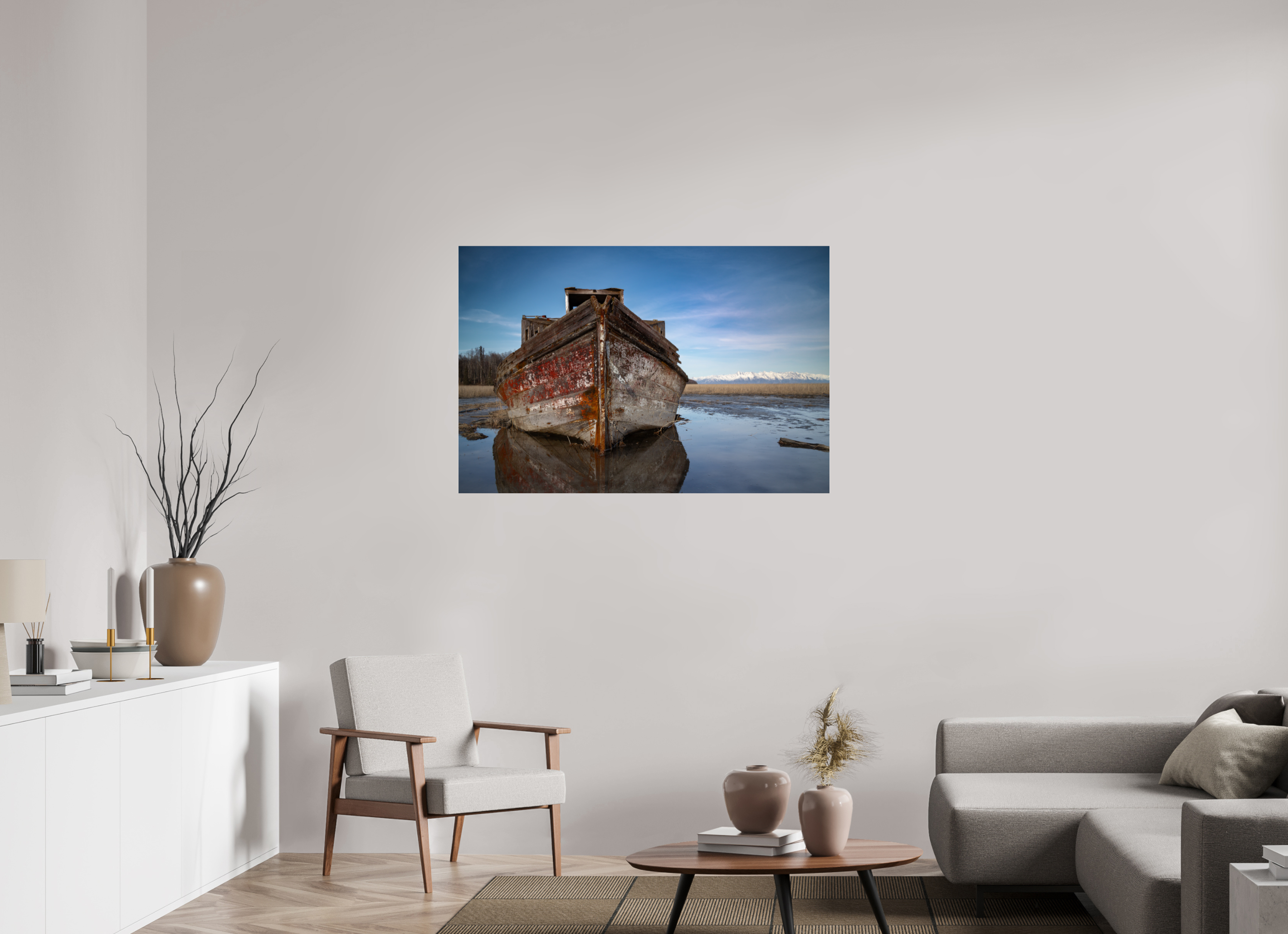 120 x 80 cm, Photo Print Under Acrylic Glass Stranded II