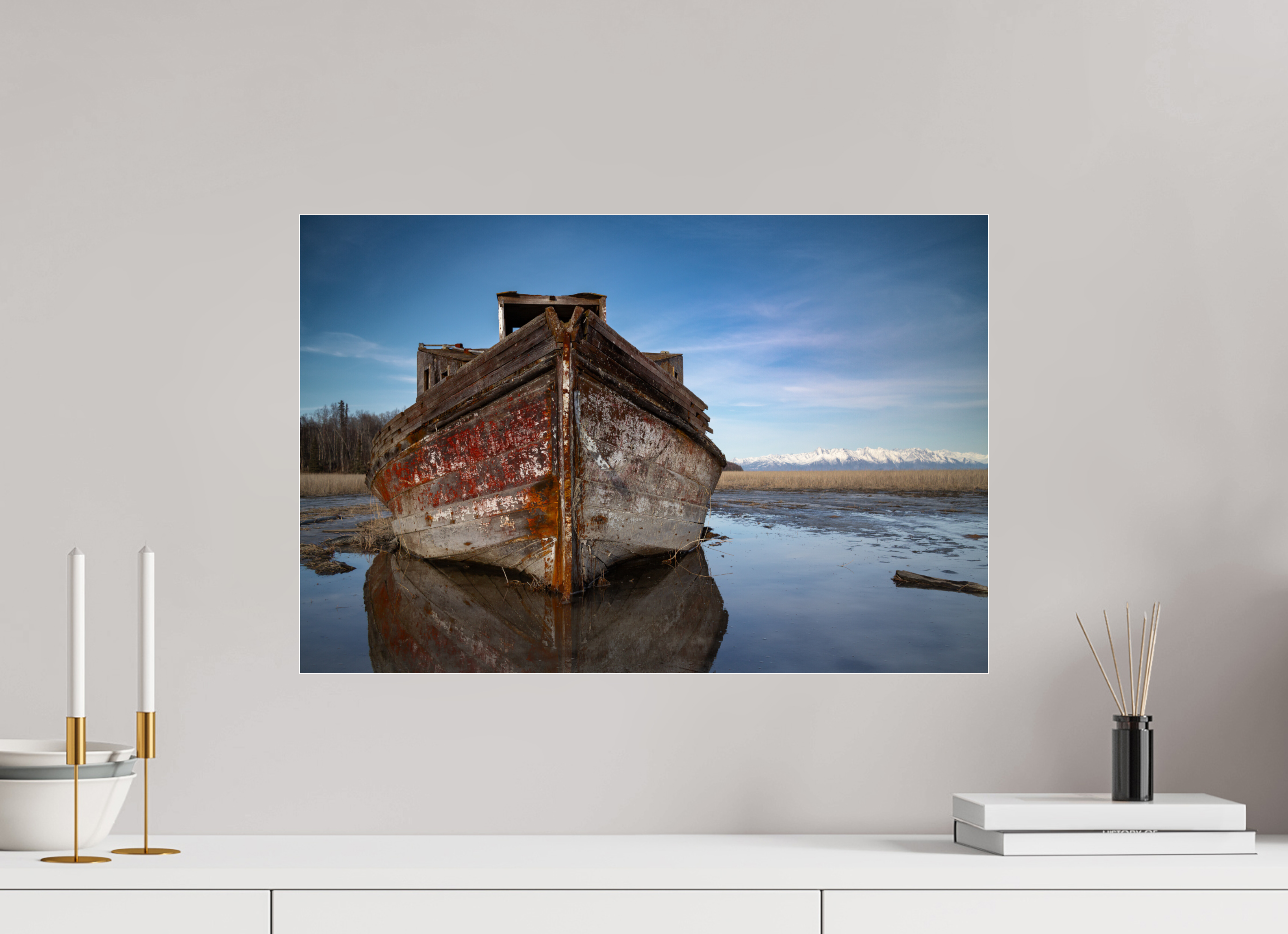 60 x 40 cm, Photo Print Under Acrylic Glass Stranded II