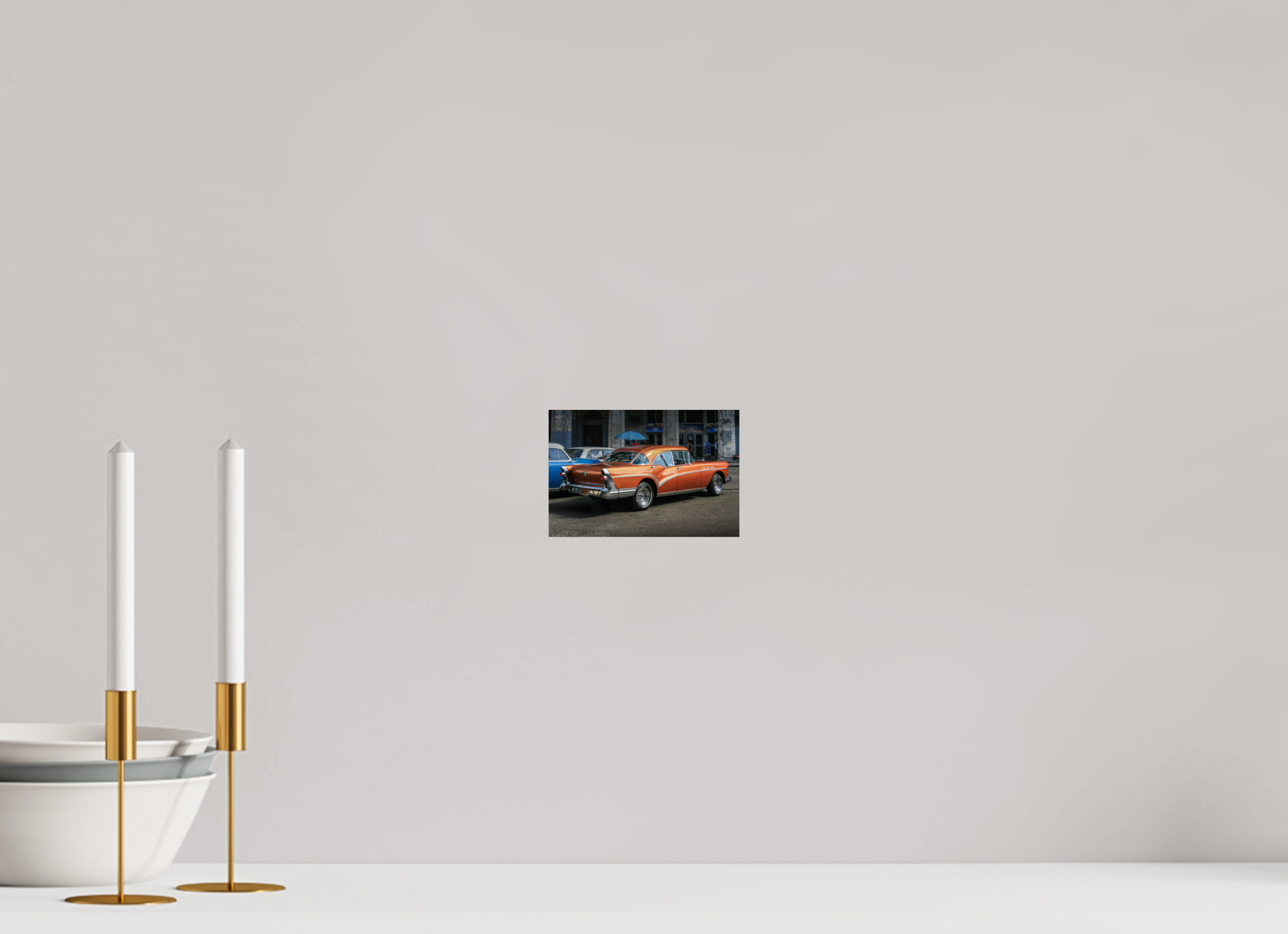 15 x 10 cm, ChromaLuxe HD Metal Print '57 Buick Special