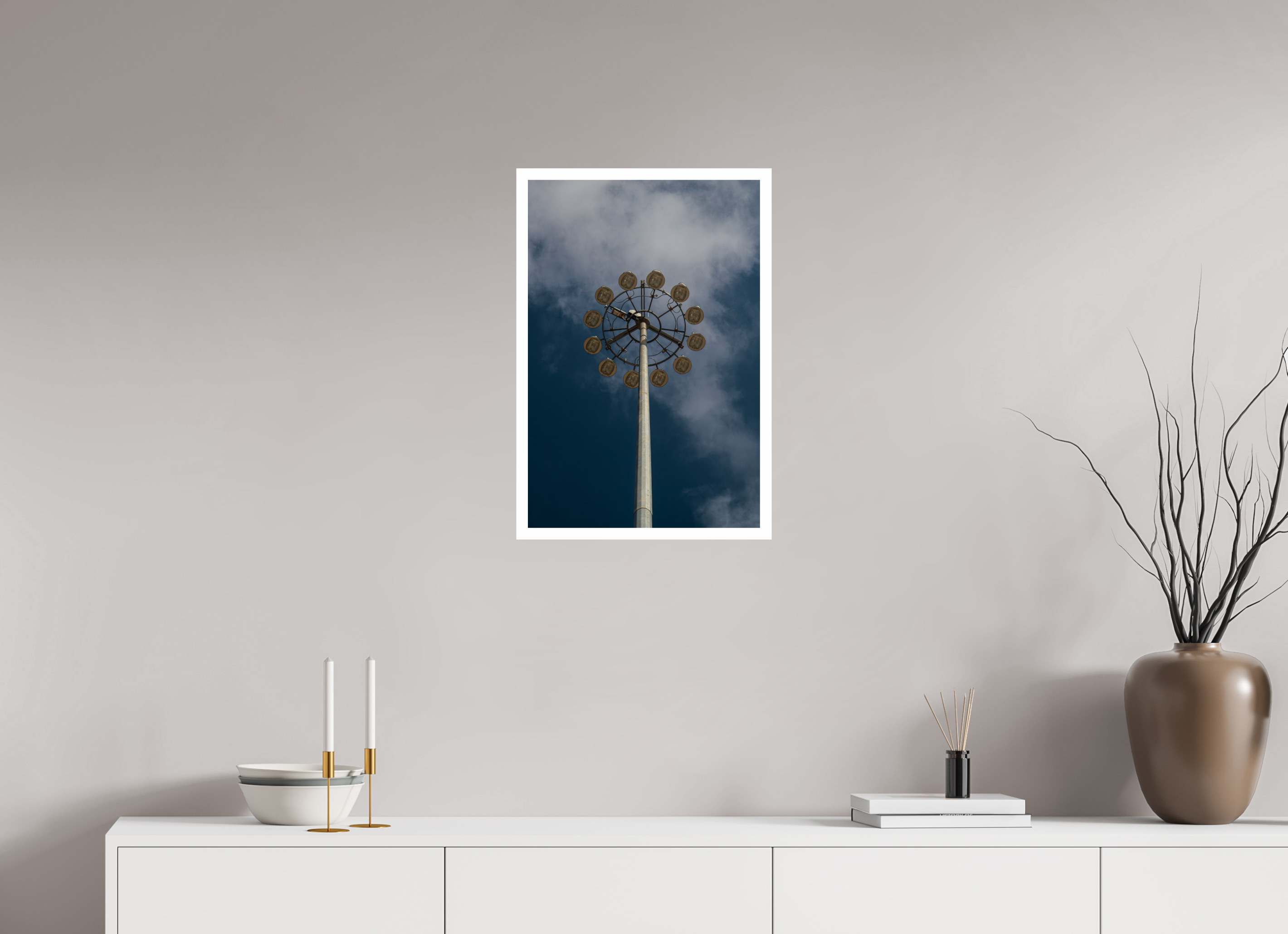 40 x 60 cm, Photo Print On Crystal DP II Urban Flower
