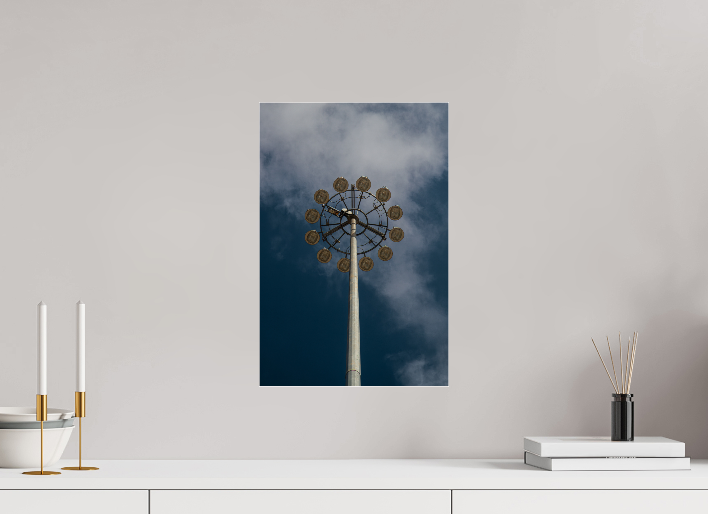 30 x 45 cm, Photo Print Under Acrylic Glass Urban Flower