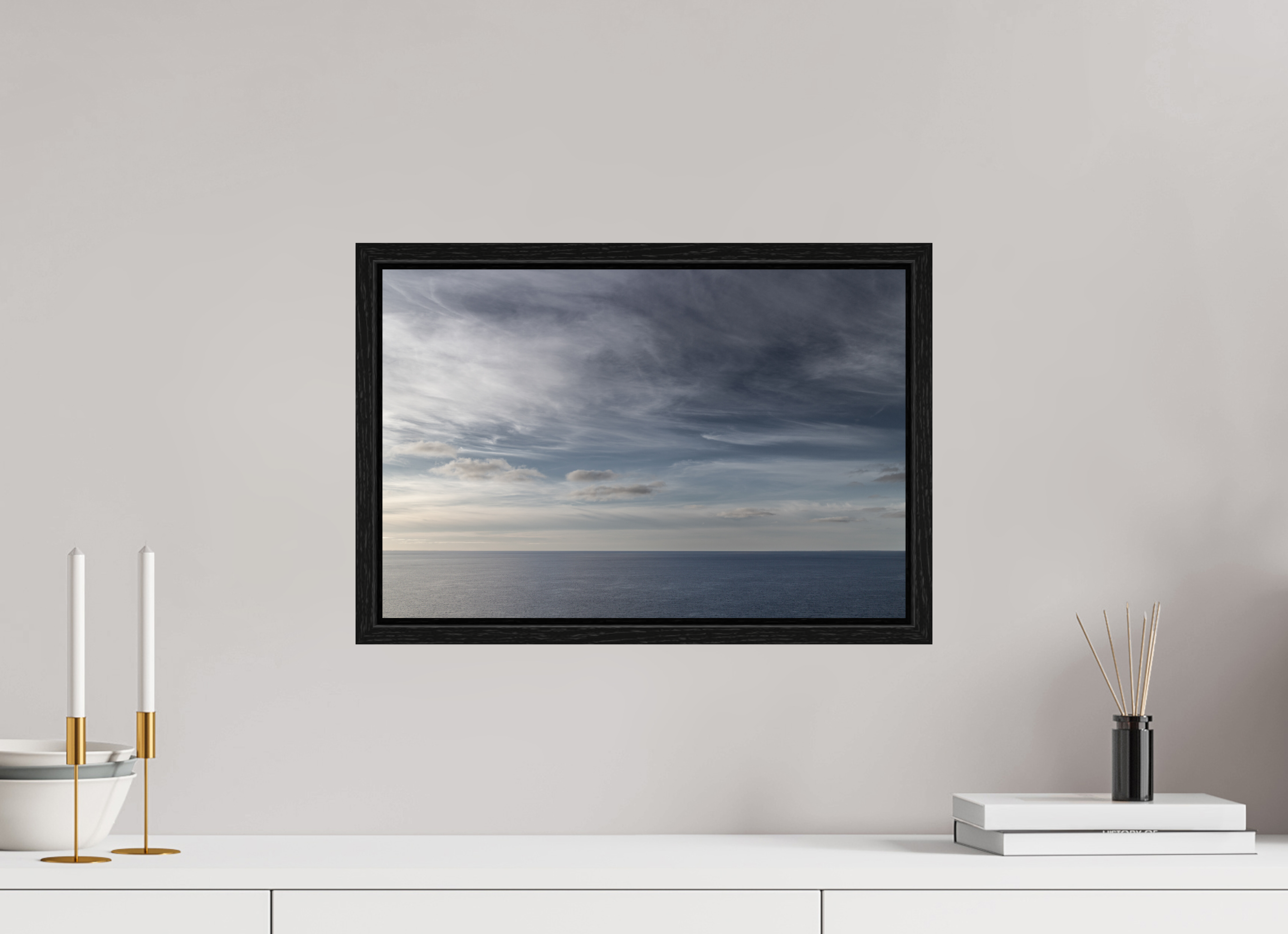 45 x 30 cm, Floater Frame Ocean