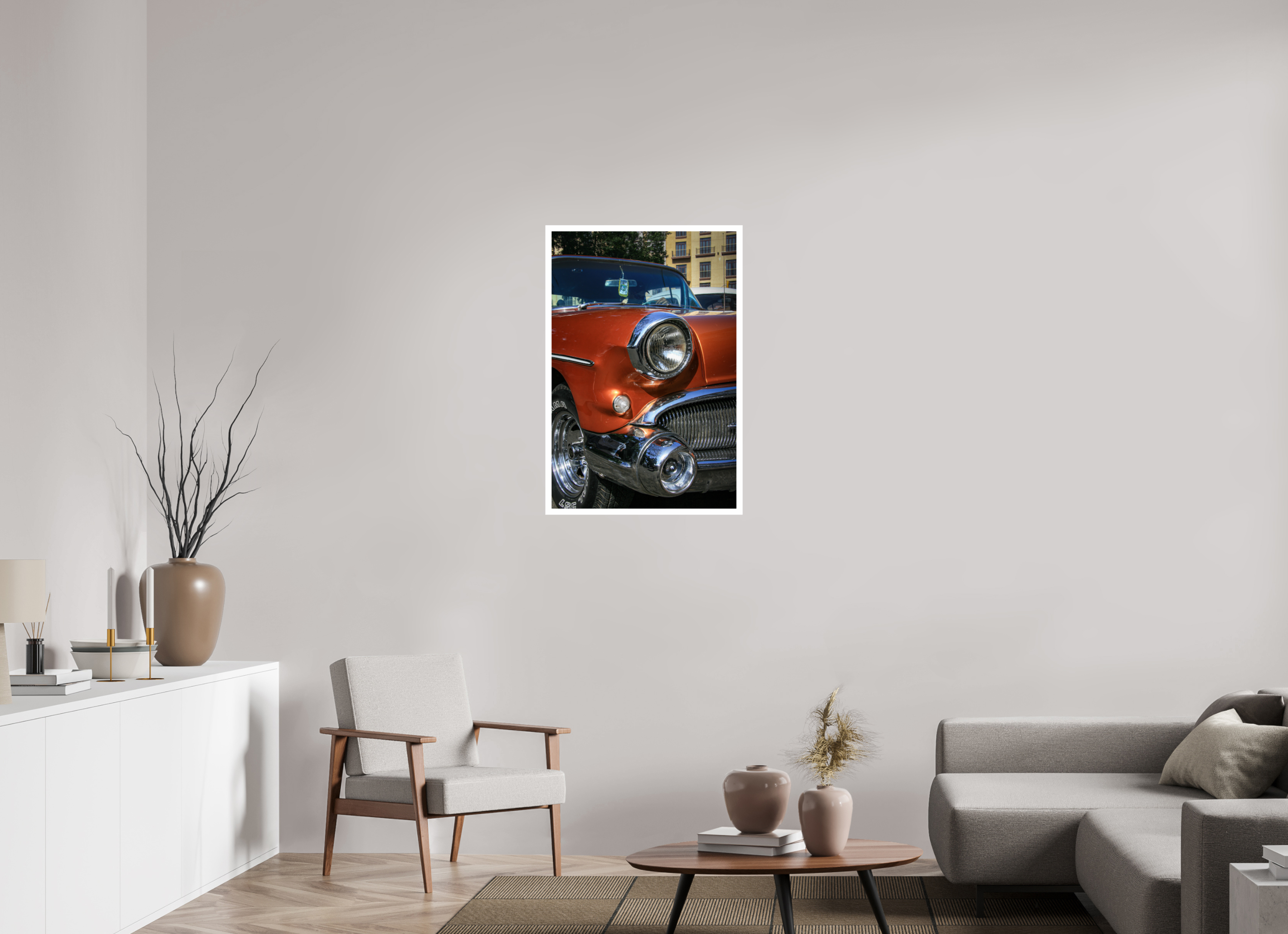 60 x 90 cm, Photo Print On Crystal DP II '55 Buick Roadmaster