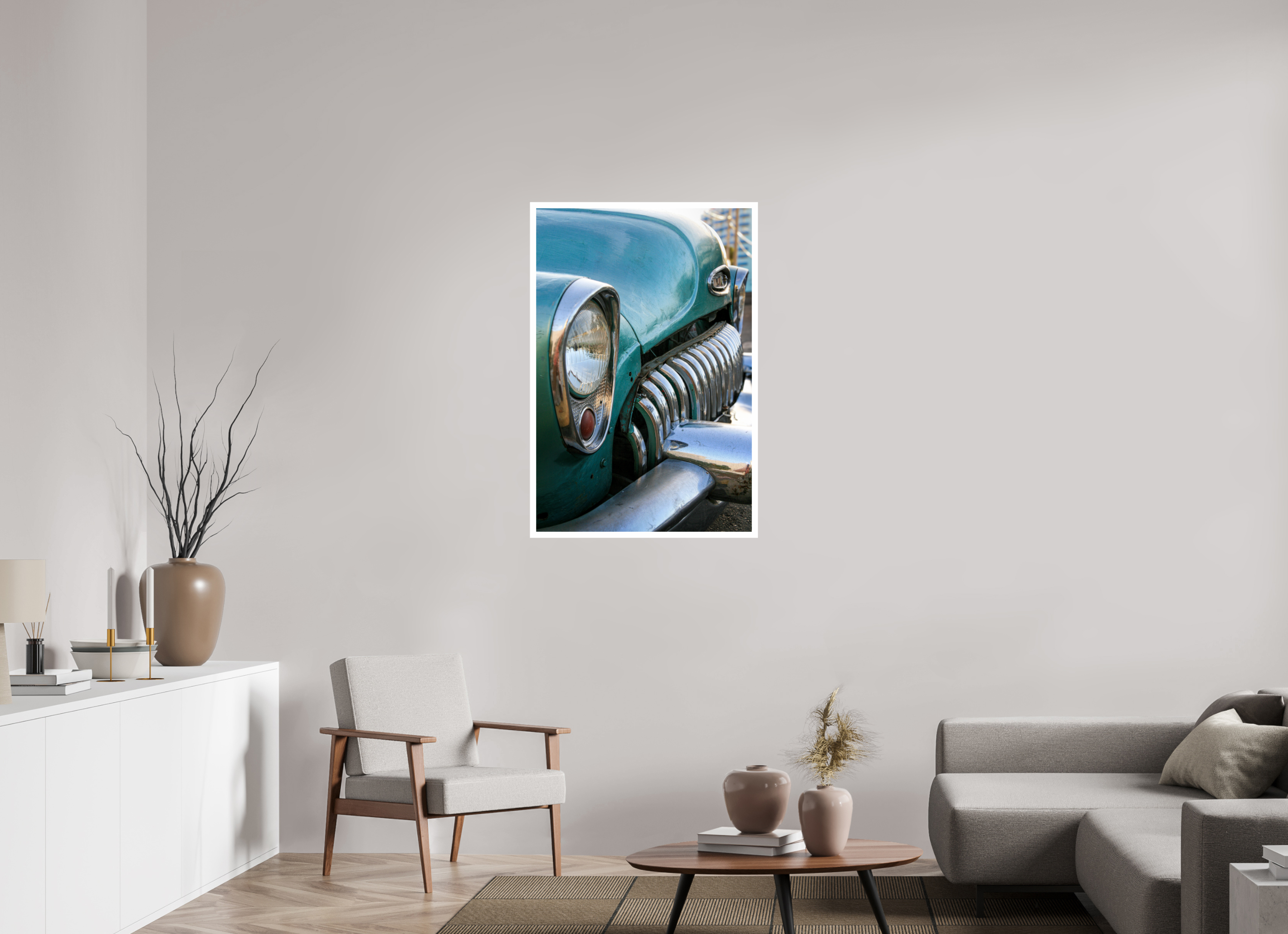 70 x 105 cm, Photo Print On Crystal DP II '53 Buick Special