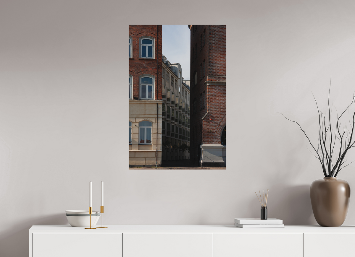 60 x 90 cm, Print on Aluminum Dibond Copenhagen Street