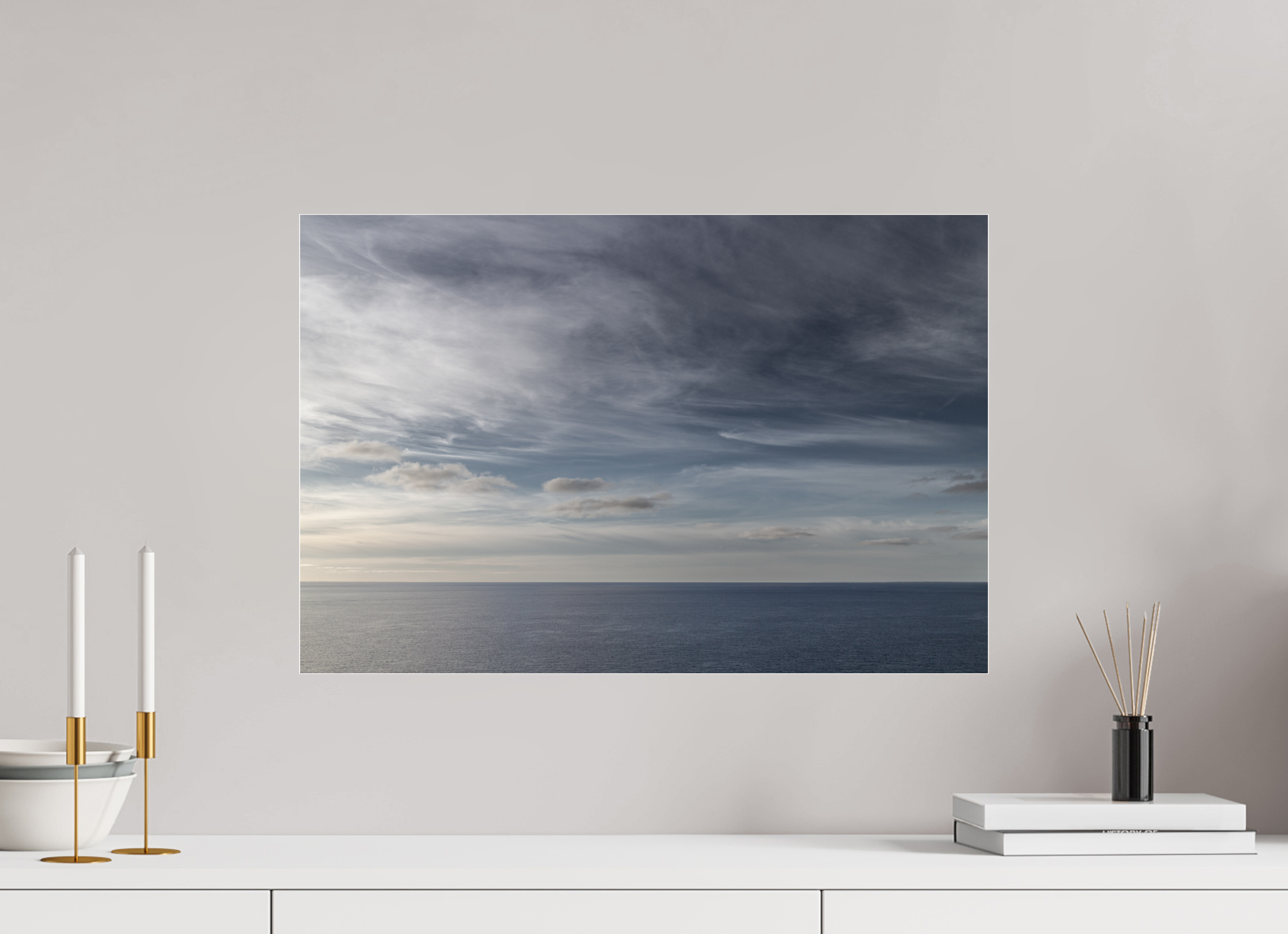 60 x 40 cm, Photo Print Under Acrylic Glass Ocean