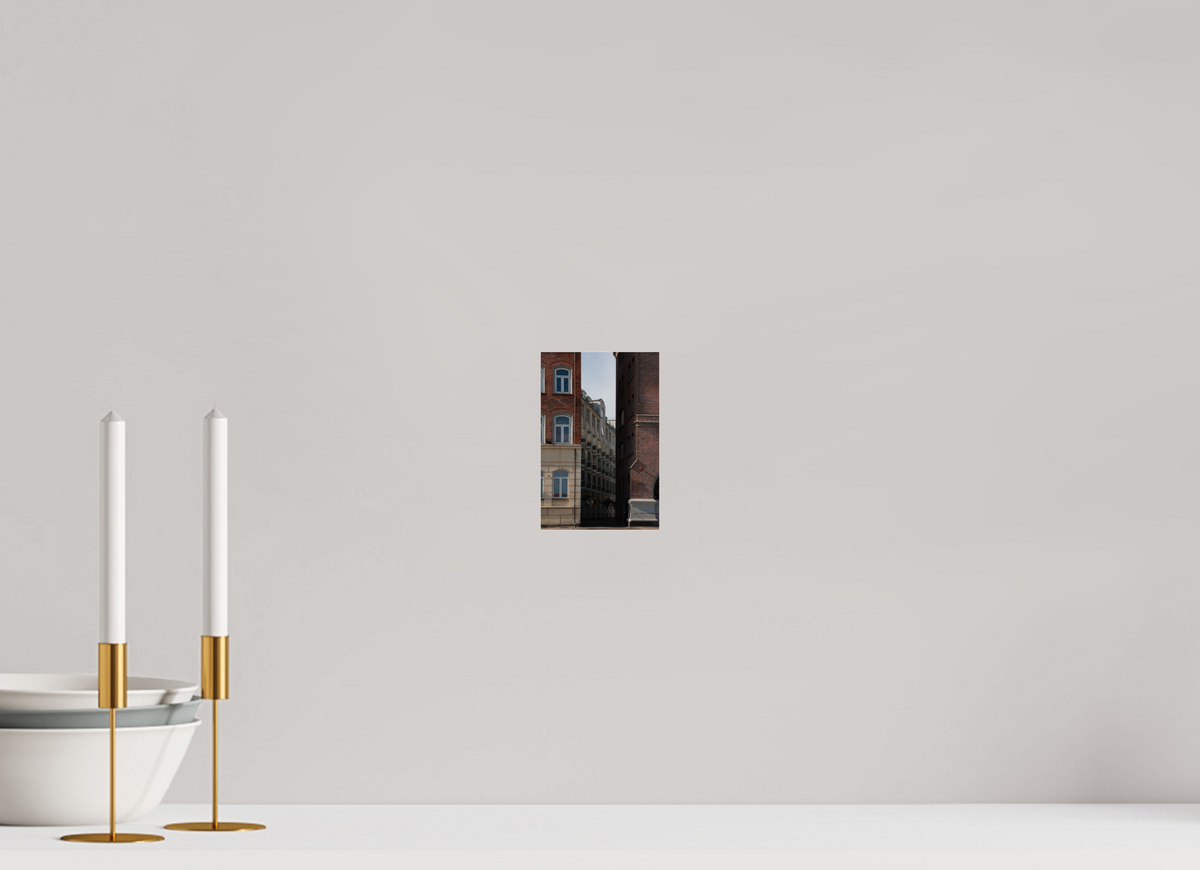 10 x 15 cm, Photo Print Under Acrylic Glass Copenhagen Street