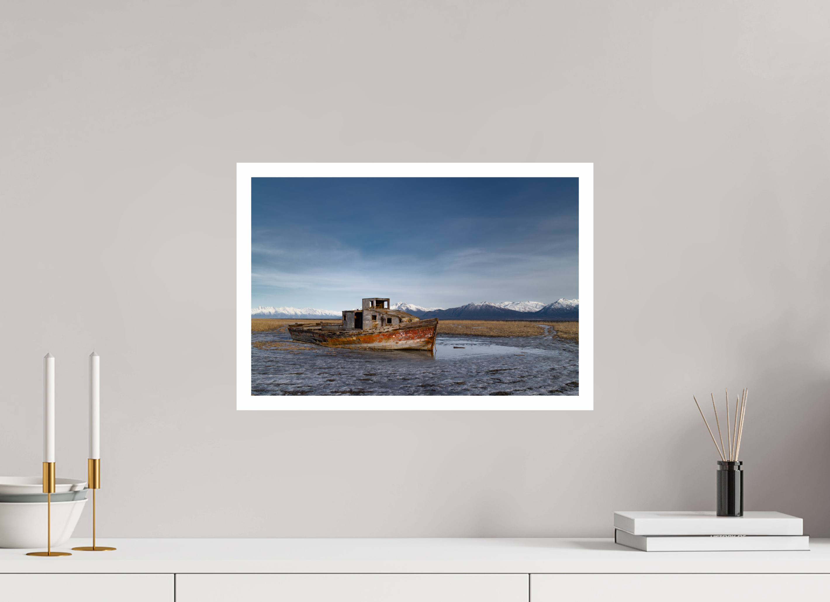 45 x 30 cm, Photo Print On Crystal DP II Stranded