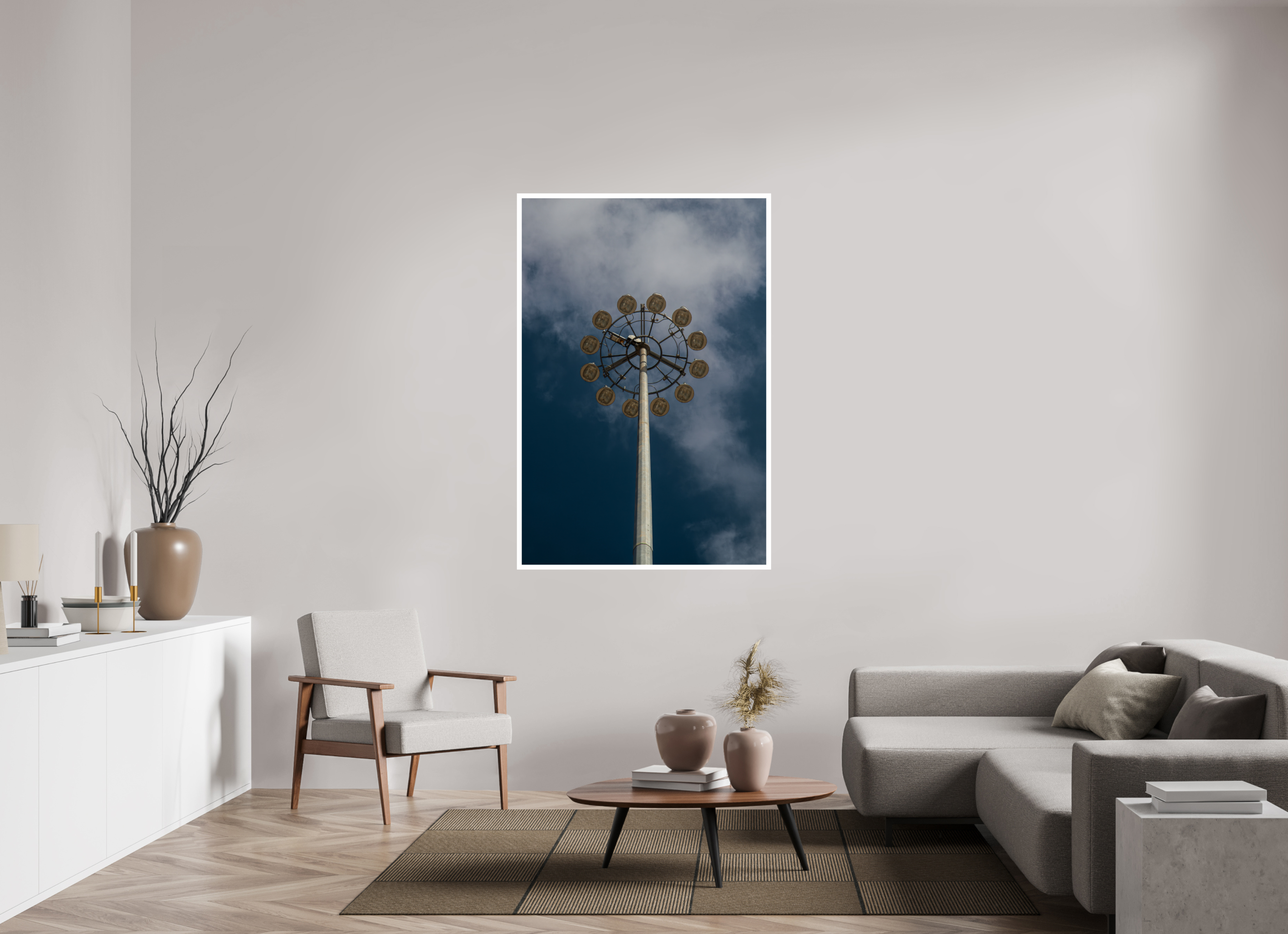 100 x 150 cm, Photo Print On Crystal DP II Urban Flower