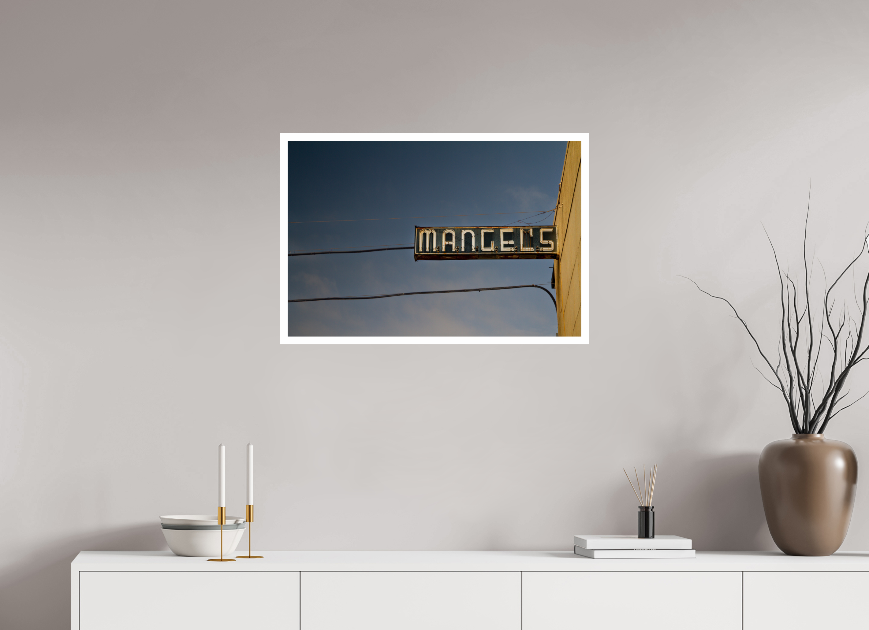 75 x 50 cm, Photo Print On Crystal DP II Mangel's