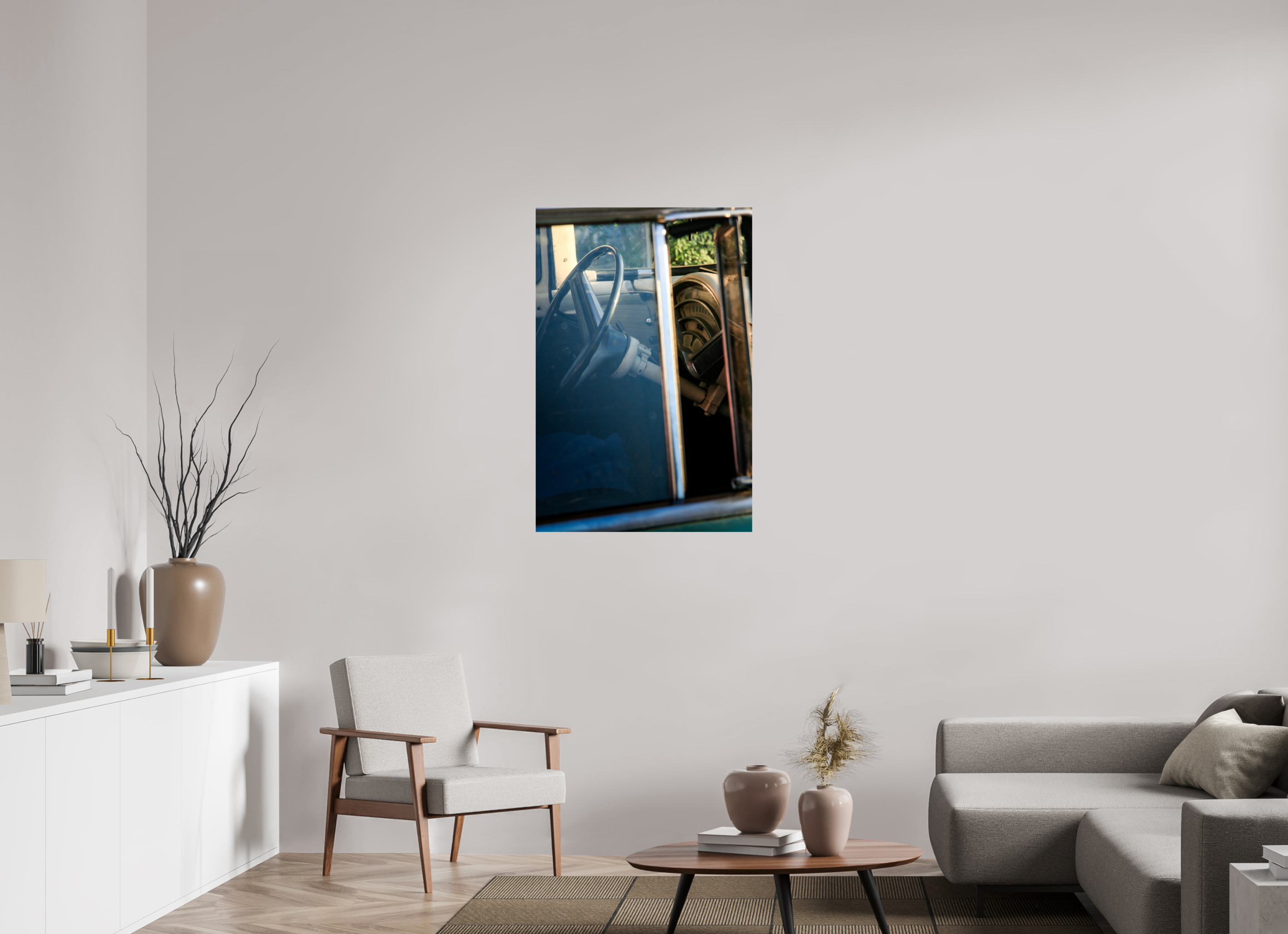 70 x 105 cm, ChromaLuxe HD Metal Print Dash