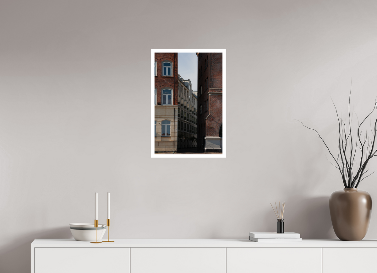 40 x 60 cm, Print On Photo Paper Crystal DP II Copenhagen Street